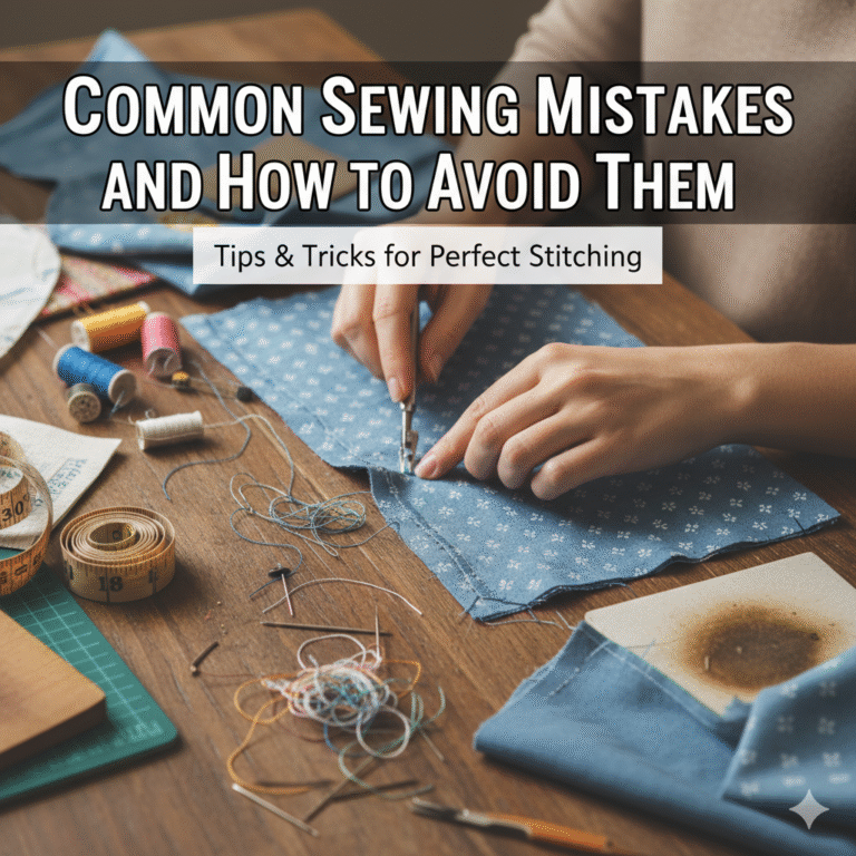 Common Sewing Mistakes and How to Avoid Them